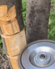 Disco de cadena para madera para amoladora 115 mm — 14 dientes, corte y ranurado
